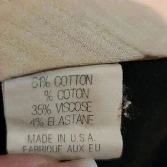 Theory Black Dress  Pants Flare Size 4 Women's - Picture 8 of 8